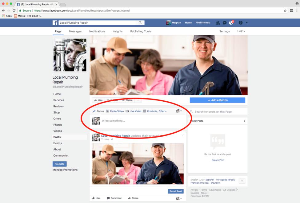 Facebook step 13