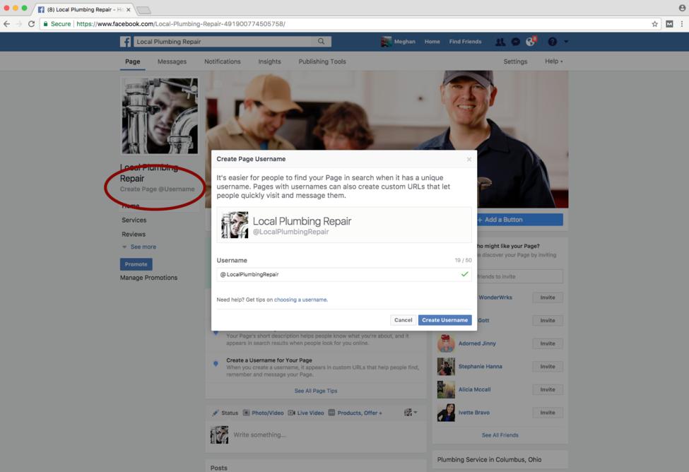 Facebook step 7