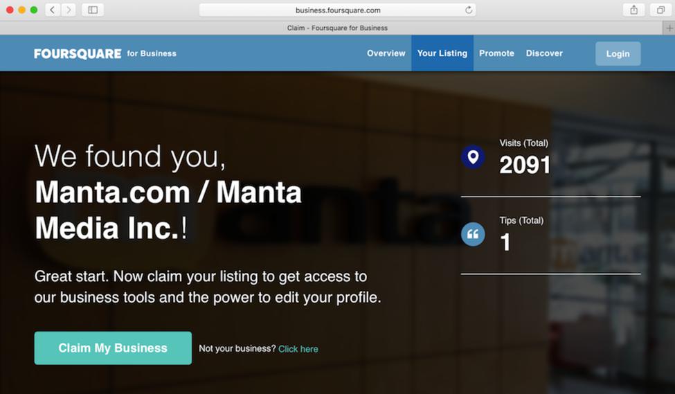 Foursquare step 2