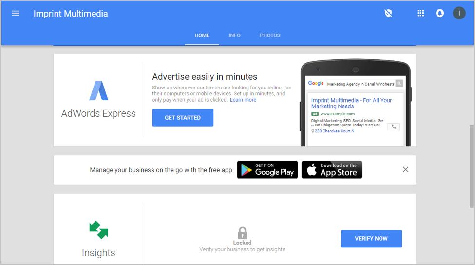Google My Business step 11