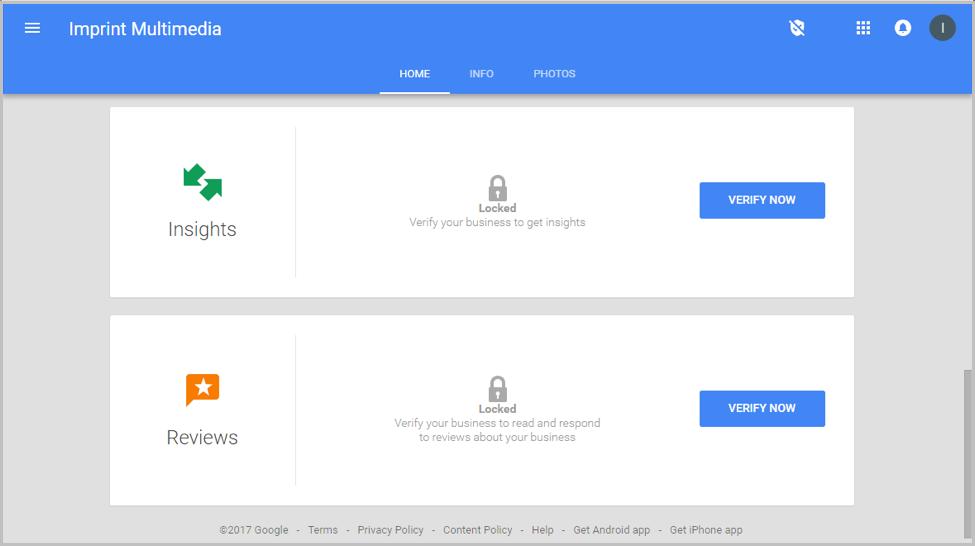 Google My Business step 12