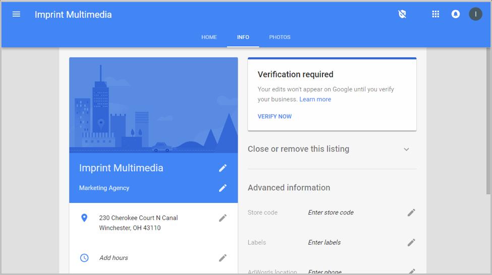 Google My Business step 9