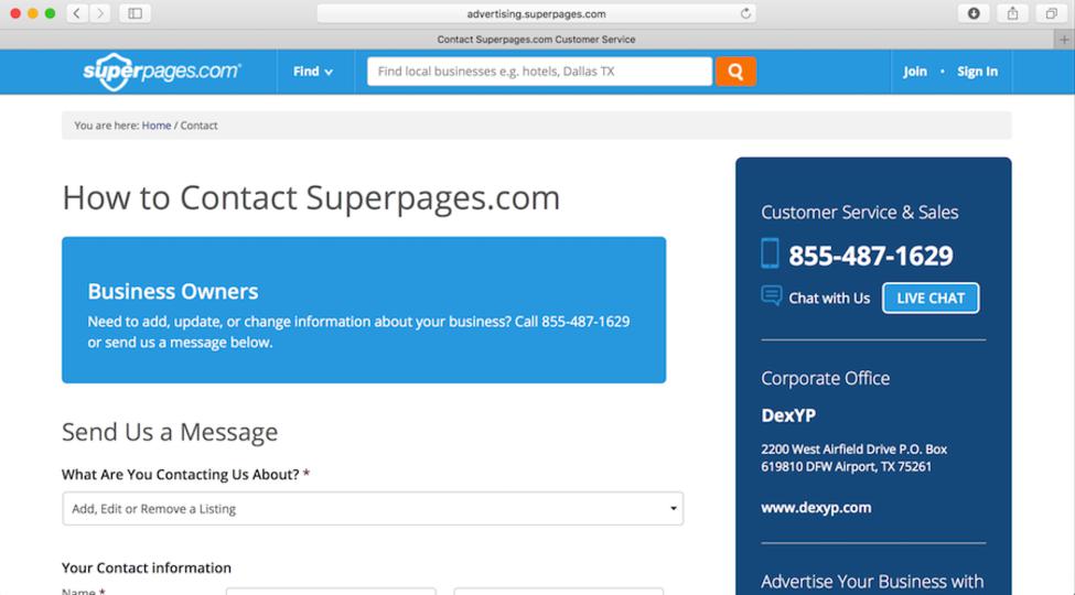 Superpages step 3