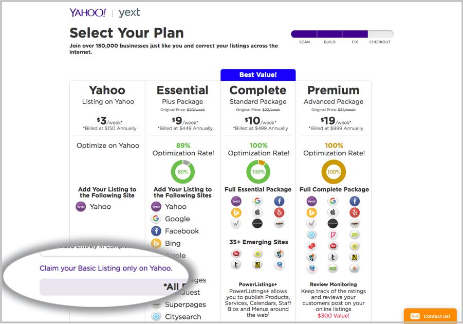 Yahoo step 6